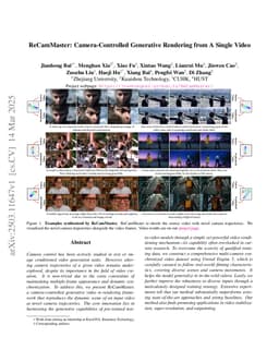ReCamMaster: Camera-Controlled Generative Rendering from A Single Video