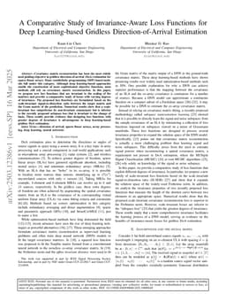 A Comparative Study of Invariance-Aware Loss Functions for Deep Learning-based Gridless Direction-of-Arrival Estimation