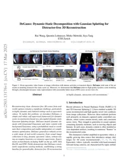 DeGauss: Dynamic-Static Decomposition with Gaussian Splatting for Distractor-free 3D Reconstruction