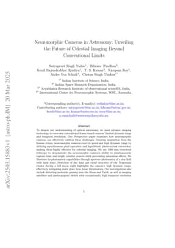 Neuromorphic Cameras in Astronomy: Unveiling the Future of Celestial Imaging Beyond Conventional Limits