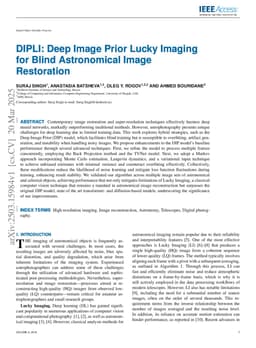 DIPLI: Deep Image Prior Lucky Imaging for Blind Astronomical Image Restoration