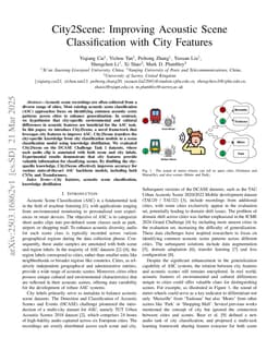 City2Scene: Improving Acoustic Scene Classification with City Features