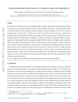 Unraveling Pedestrian Fatality Patterns: A Comparative Study with Explainable AI