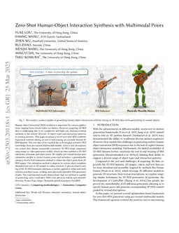 Zero-Shot Human-Object Interaction Synthesis with Multimodal Priors