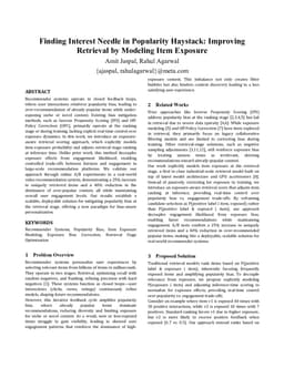 Finding Interest Needle in Popularity Haystack: Improving Retrieval by Modeling Item Exposure