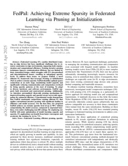 FedPaI: Achieving Extreme Sparsity in Federated Learning via Pruning at Initialization