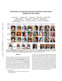 SPF-Portrait: Towards Pure Portrait Customization with Semantic Pollution-Free Fine-tuning