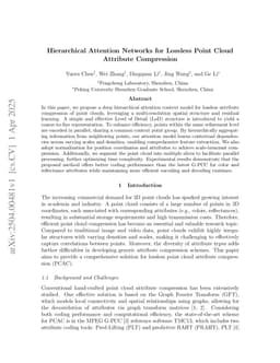 Hierarchical Attention Networks for Lossless Point Cloud Attribute Compression