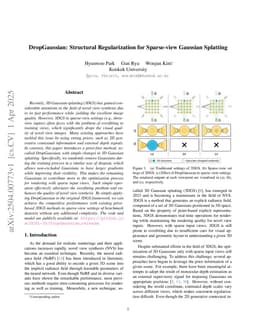 DropGaussian: Structural Regularization for Sparse-view Gaussian Splatting