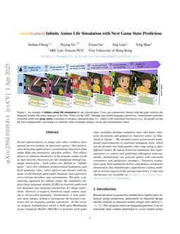 AnimeGamer: Infinite Anime Life Simulation with Next Game State Prediction