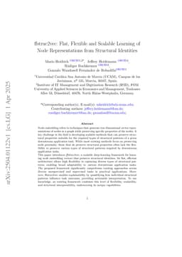 ffstruc2vec: Flat, Flexible and Scalable Learning of Node Representations from Structural Identities