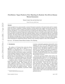 FlowMotion: Target-Predictive Conditional Flow Matching for Jitter-Reduced Text-Driven Human Motion Generation