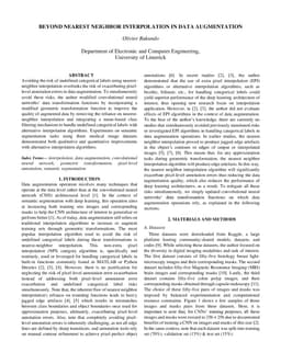 Beyond Nearest Neighbor Interpolation in Data Augmentation
