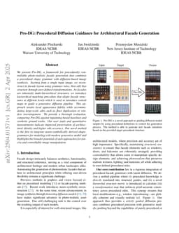 Pro-DG: Procedural Diffusion Guidance for Architectural Facade Generation