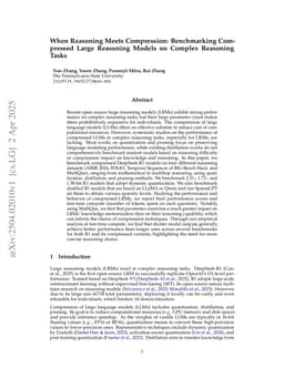 When Reasoning Meets Compression: Benchmarking Compressed Large Reasoning Models on Complex Reasoning Tasks