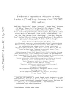 Benchmark of Segmentation Techniques for Pelvic Fracture in CT and X-ray: Summary of the PENGWIN 2024 Challenge