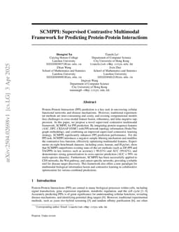 SCMPPI: Supervised Contrastive Multimodal Framework for Predicting Protein-Protein Interactions