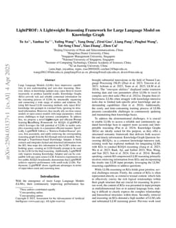 LightPROF: A Lightweight Reasoning Framework for Large Language Model on Knowledge Graph