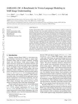 SARLANG-1M: A Benchmark for Vision-Language Modeling in SAR Image Understanding