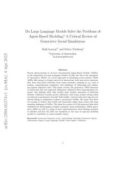 Do Large Language Models Solve the Problems of Agent-Based Modeling? A Critical Review of Generative Social Simulations