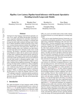 PipeDec: Low-Latency Pipeline-based Inference with Dynamic Speculative Decoding towards Large-scale Models