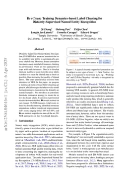 DynClean: Training Dynamics-based Label Cleaning for Distantly-Supervised Named Entity Recognition