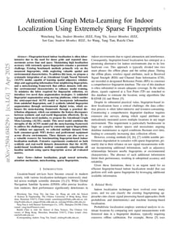 Attentional Graph Meta-Learning for Indoor Localization Using Extremely Sparse Fingerprints