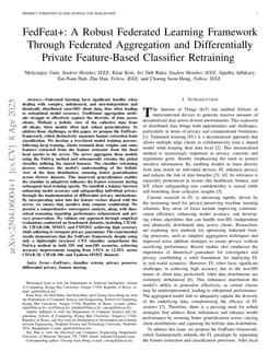FedFeat+: A Robust Federated Learning Framework Through Federated Aggregation and Differentially Private Feature-Based Classifier Retraining