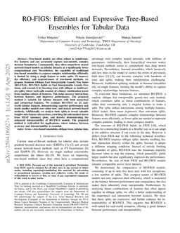 RO-FIGS: Efficient and Expressive Tree-Based Ensembles for Tabular Data