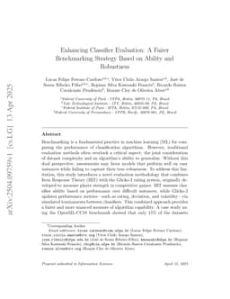 Enhancing Classifier Evaluation: A Fairer Benchmarking Strategy Based on Ability and Robustness