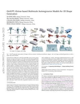 OctGPT: Octree-based Multiscale Autoregressive Models for 3D Shape Generation