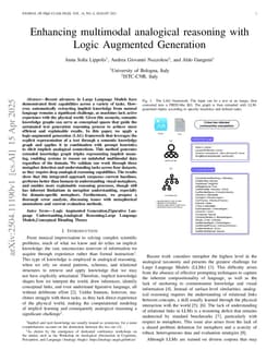 Enhancing multimodal analogical reasoning with Logic Augmented Generation