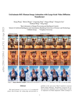 UniAnimate-DiT: Human Image Animation with Large-Scale Video Diffusion Transformer