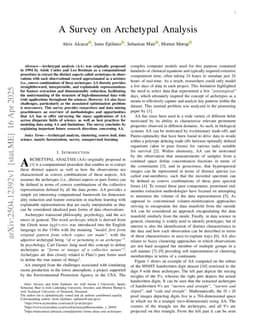 A Survey on Archetypal Analysis