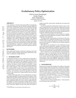 Evolutionary Policy Optimization