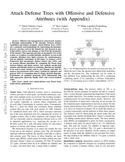 Attack-Defense Trees with Offensive and Defensive Attributes (with Appendix)