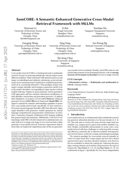 SemCORE: A Semantic-Enhanced Generative Cross-Modal Retrieval Framework with MLLMs