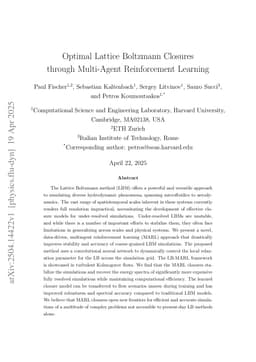 Optimal Lattice Boltzmann Closures through Multi-Agent Reinforcement Learning