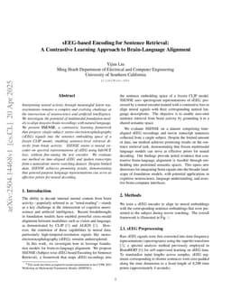 sEEG-based Encoding for Sentence Retrieval: A Contrastive Learning Approach to Brain-Language Alignment