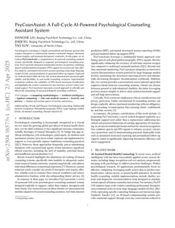 PsyCounAssist: A Full-Cycle AI-Powered Psychological Counseling Assistant System