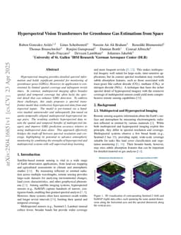 Hyperspectral Vision Transformers for Greenhouse Gas Estimations from Space