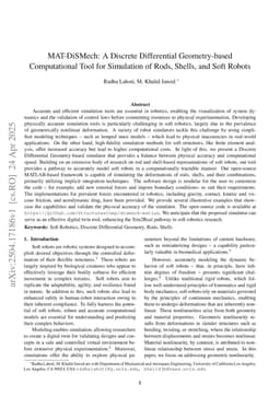 MAT-DiSMech: A Discrete Differential Geometry-based Computational Tool for Simulation of Rods, Shells, and Soft Robots
