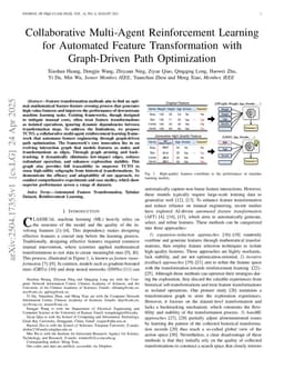 Collaborative Multi-Agent Reinforcement Learning for Automated Feature Transformation with Graph-Driven Path Optimization