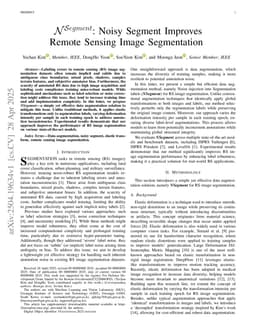 NSegment : Noisy Segment Improves Remote Sensing Image Segmentation