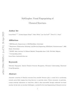 SubGrapher: Visual Fingerprinting of Chemical Structures