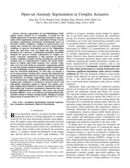 Open-set Anomaly Segmentation in Complex Scenarios