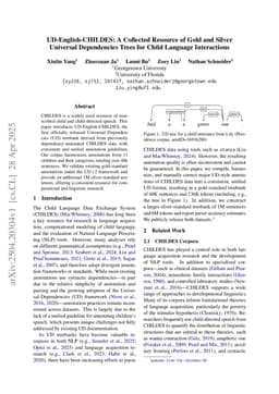 UD-English-CHILDES: A Collected Resource of Gold and Silver Universal Dependencies Trees for Child Language Interactions