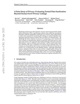 A False Sense of Privacy: Evaluating Textual Data Sanitization Beyond Surface-level Privacy Leakage
