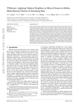 TNStream: Applying Tightest Neighbors to Micro-Clusters to Define Multi-Density Clusters in Streaming Data