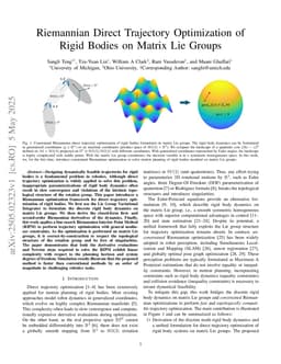 Riemannian Direct Trajectory Optimization of Rigid Bodies on Matrix Lie Groups